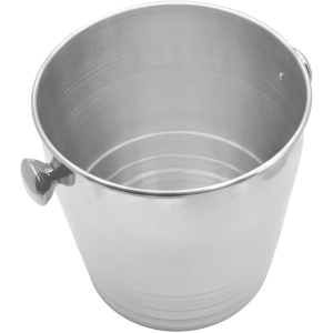 Wine Bucket with 2 Nobs , S/Steel, 20 cm