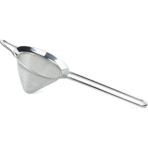 Strainer, Fine Conical, With Twin Bridge Handle