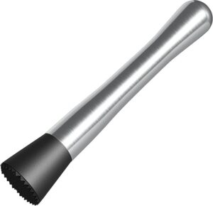 Muddler with Tenderizer Head, 21 cm , S/S with Muddler head