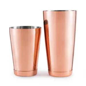 Boston Bar Shaker tin 2 tin with weighted Base, Copper Plated  (20oz/60cl) & (28oz/80cl)